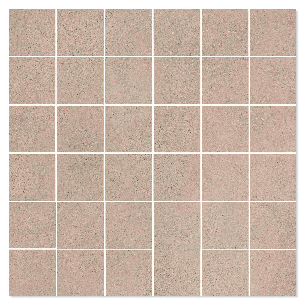 Mosaik Klinker Integra Beige Matt 30x30 (5x5) cm